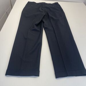 Kirkland Signature Mens Pleated Front Pants Blue 100% Wool  Made in‎ Italy 34X30